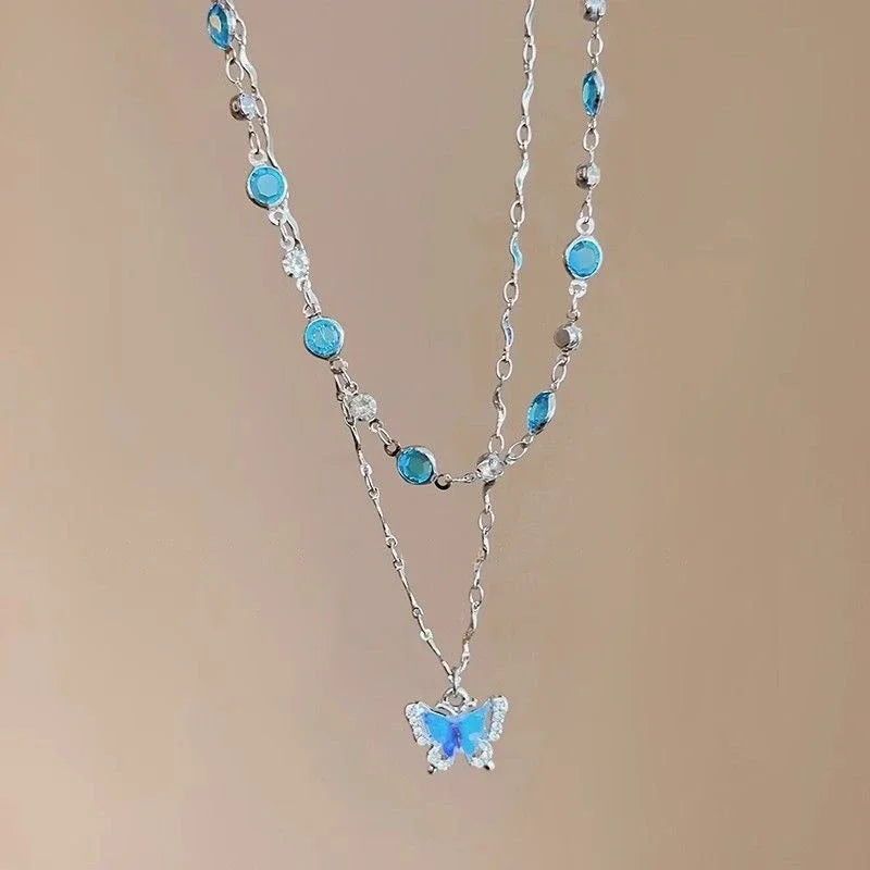 DaniLuxe “Celeste” Geometric Pendant Necklace
