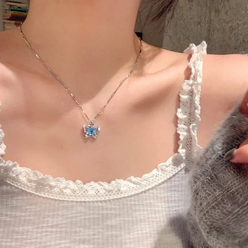 DaniLuxe “Celeste” Geometric Pendant Necklace