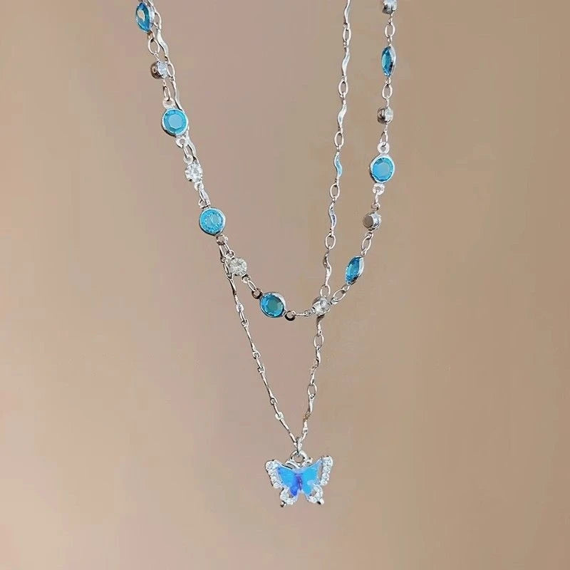 DaniLuxe “Celeste” Geometric Pendant Necklace