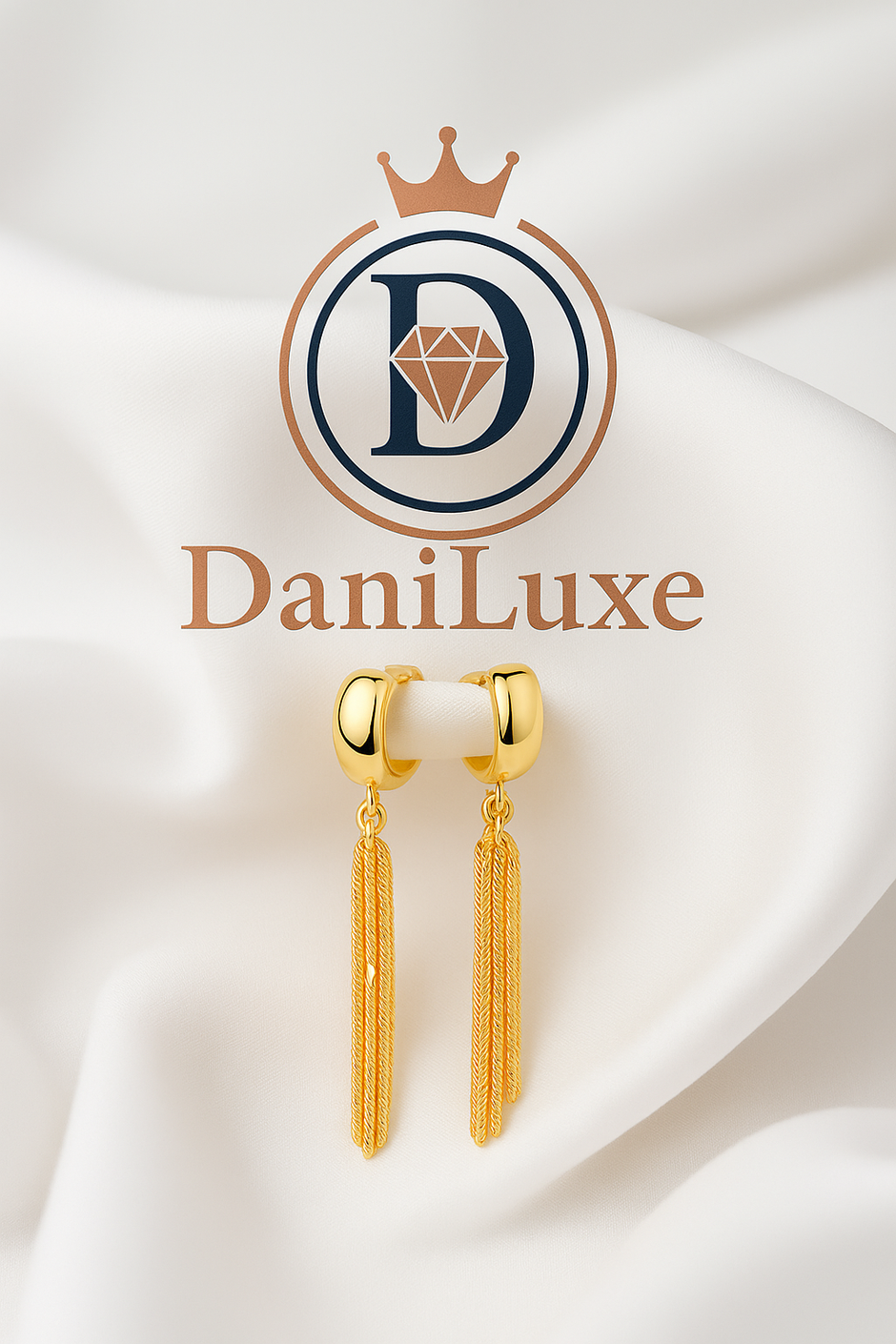 DaniLuxe™ Glitter Tassel Earrings