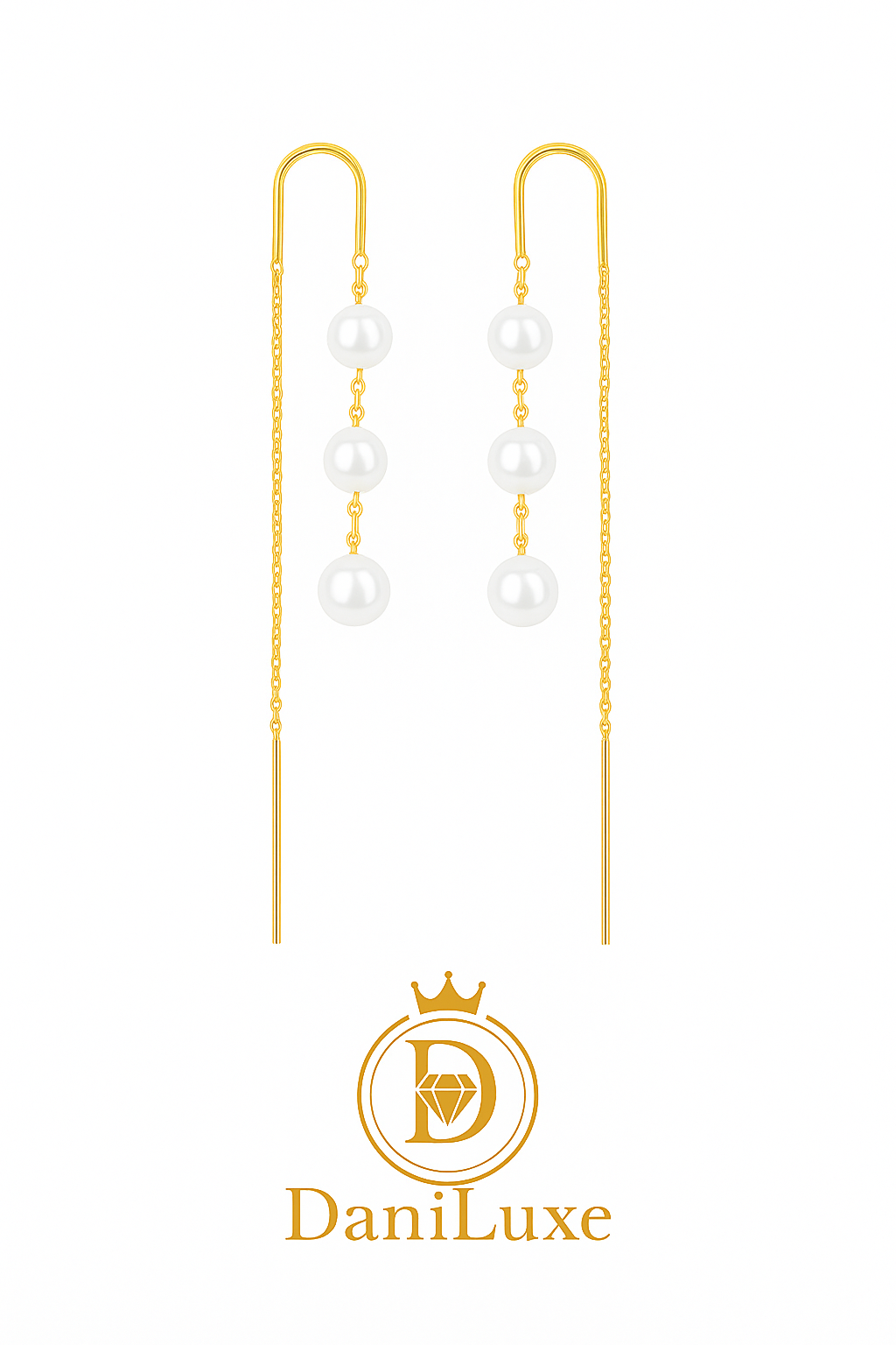 DaniLuxe™ Glitter Tassel Earrings