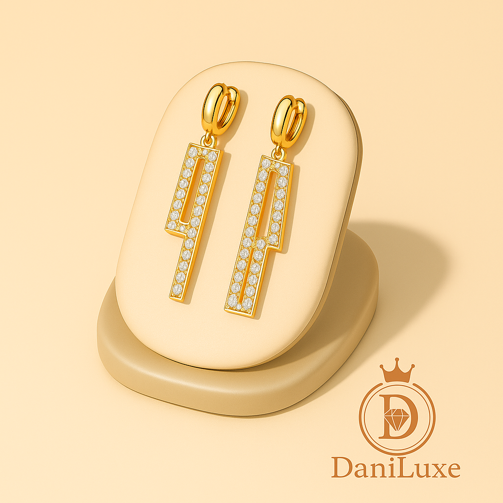DaniLuxe™ Glitter Tassel Earrings