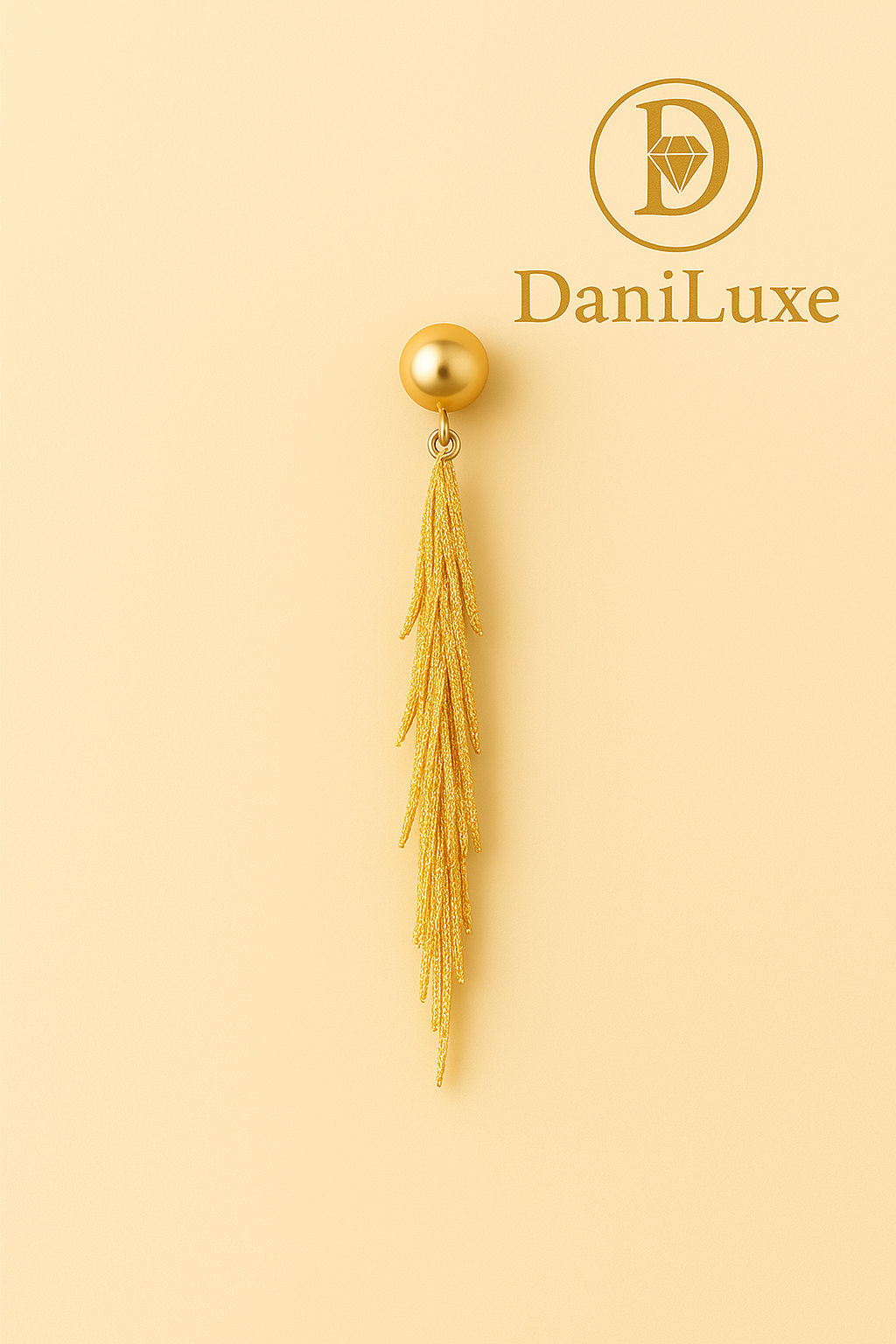 DaniLuxe™ Glitter Tassel Earrings