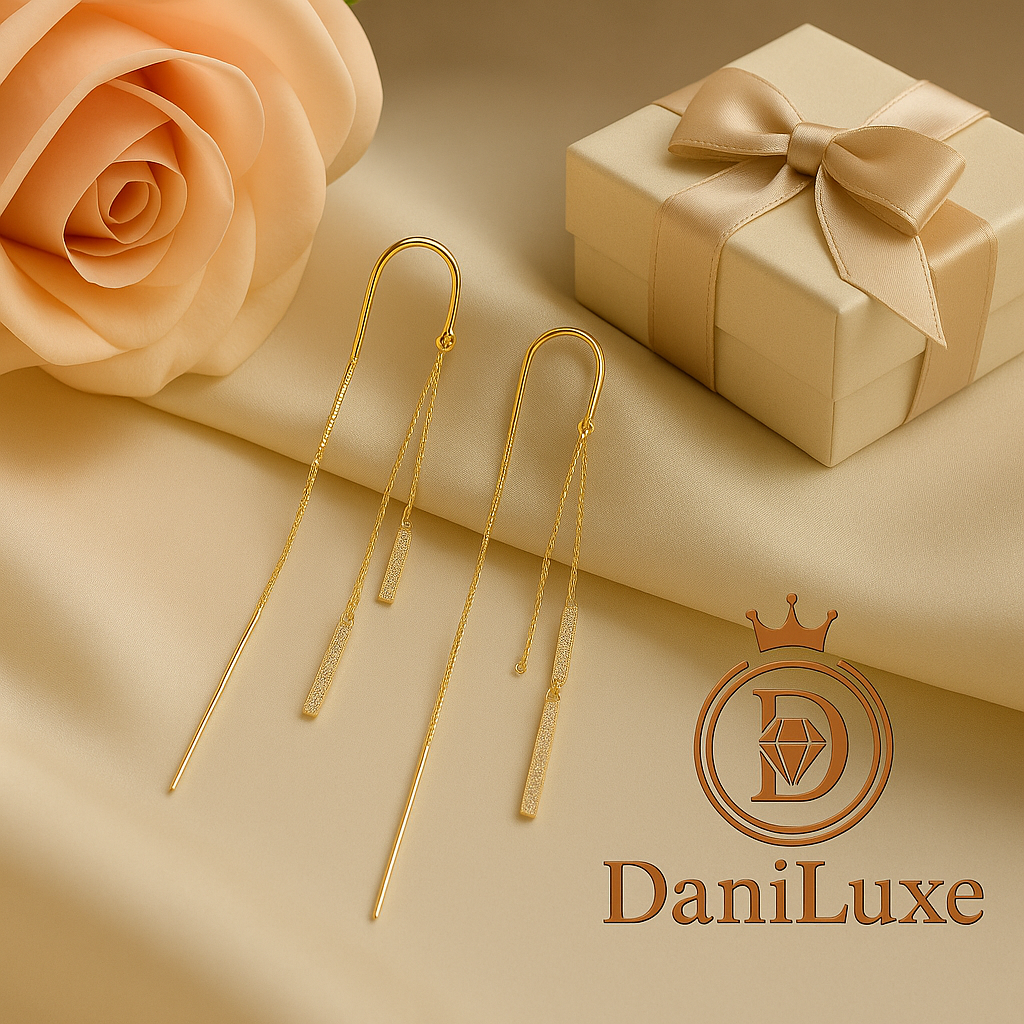 DaniLuxe™ Glitter Tassel Earrings