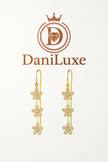 DaniLuxe™ Glitter Tassel Earrings