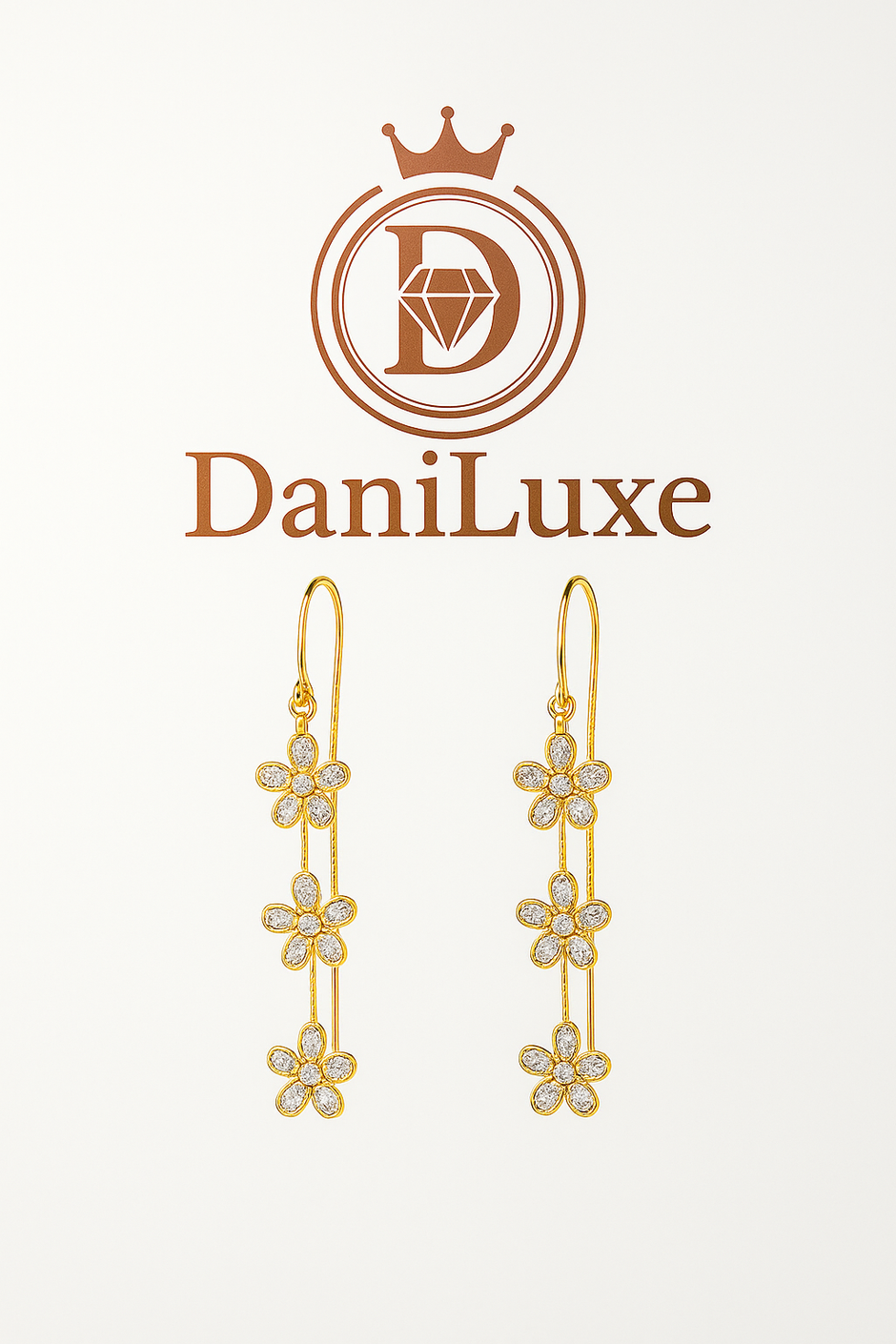DaniLuxe™ Glitter Tassel Earrings