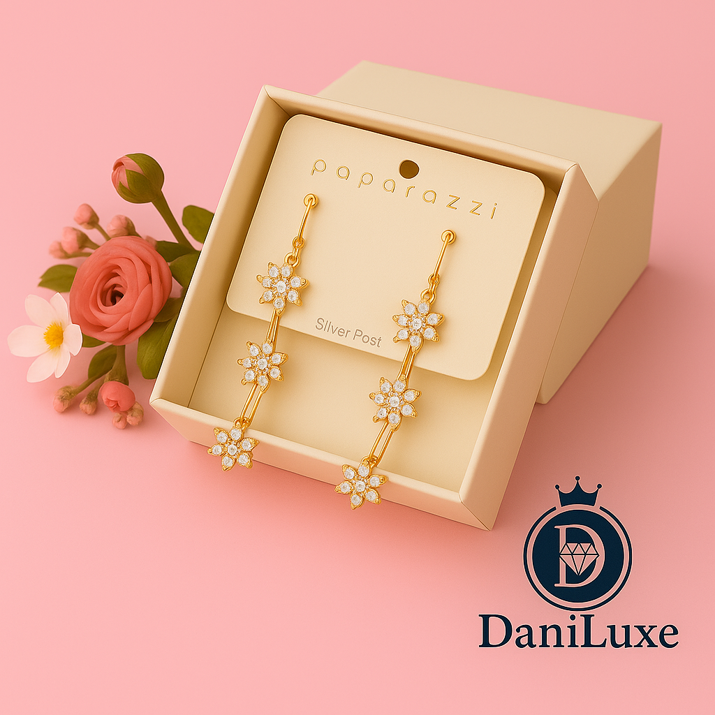 DaniLuxe™ Glitter Tassel Earrings
