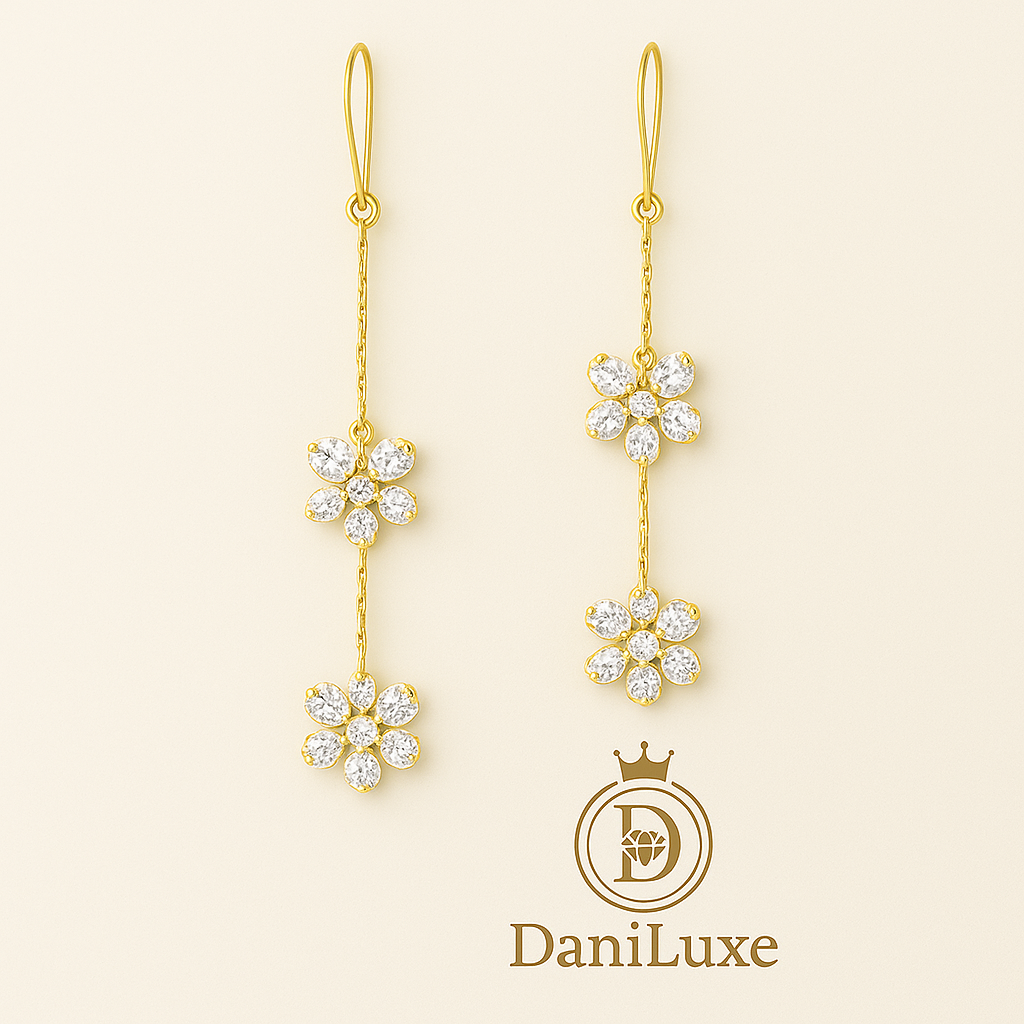 DaniLuxe™ Glitter Tassel Earrings