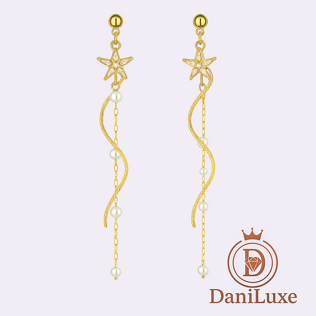 DaniLuxe™ Glitter Tassel Earrings