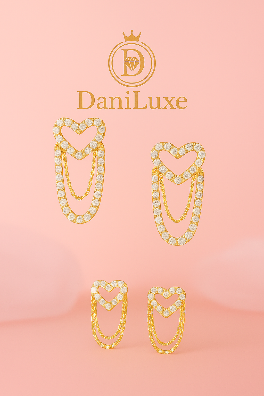 DaniLuxe™ Glitter Tassel Earrings