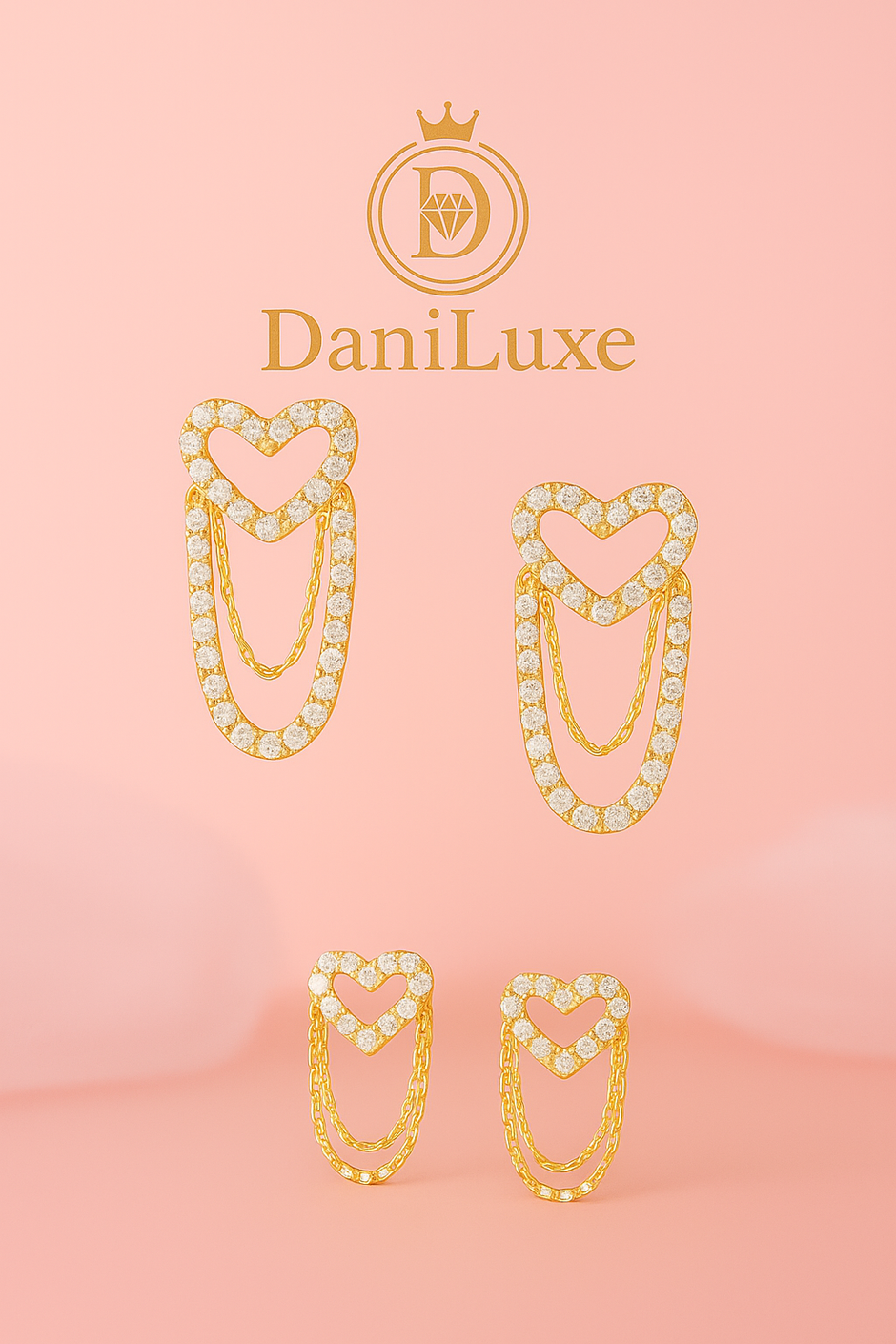 DaniLuxe™ Glitter Tassel Earrings