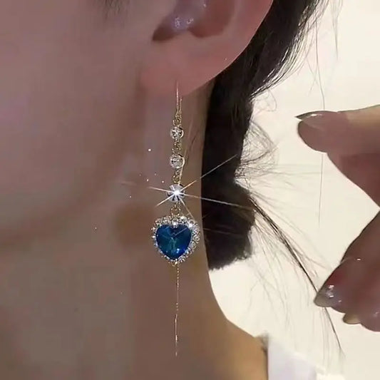 DaniLuxe “Golden Angle” Geometric Drop Earrings