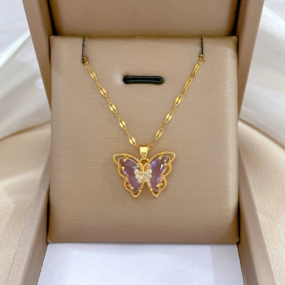DaniLuxe “Infinite Heart” Zircon Circle Pendant