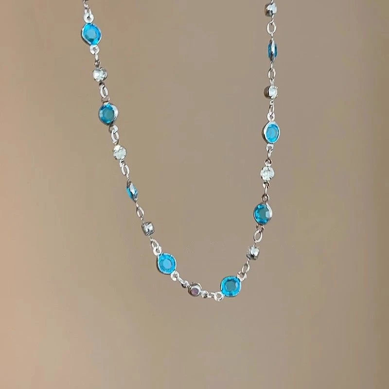 DaniLuxe “Celeste” Geometric Pendant Necklace