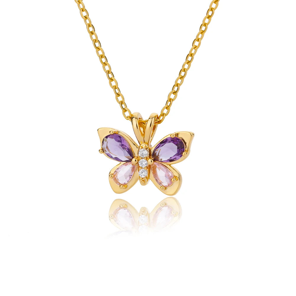 DaniLuxe “LunaWing” Mood Pendant – Circle Design with Insect Motif