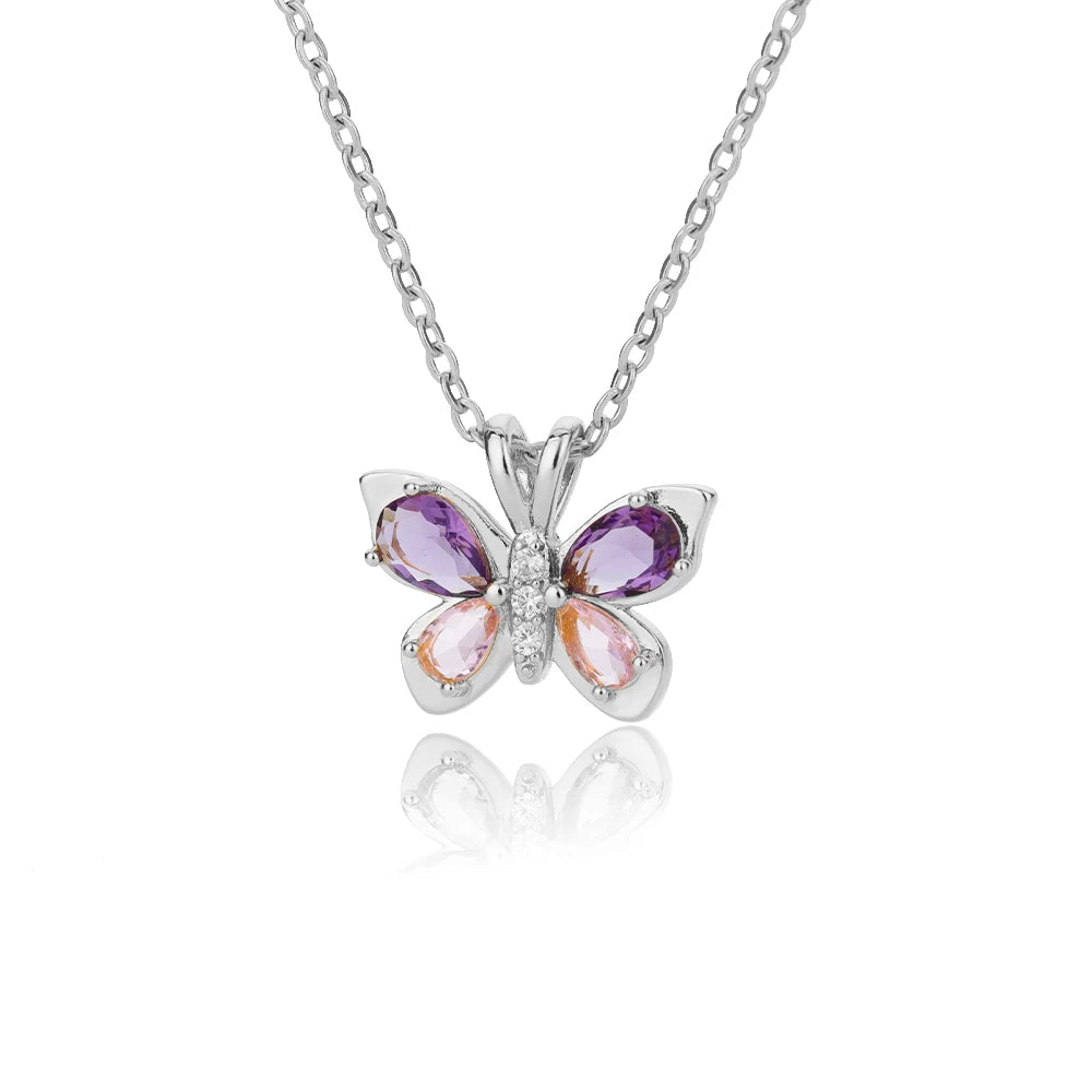 DaniLuxe “LunaWing” Mood Pendant – Circle Design with Insect Motif