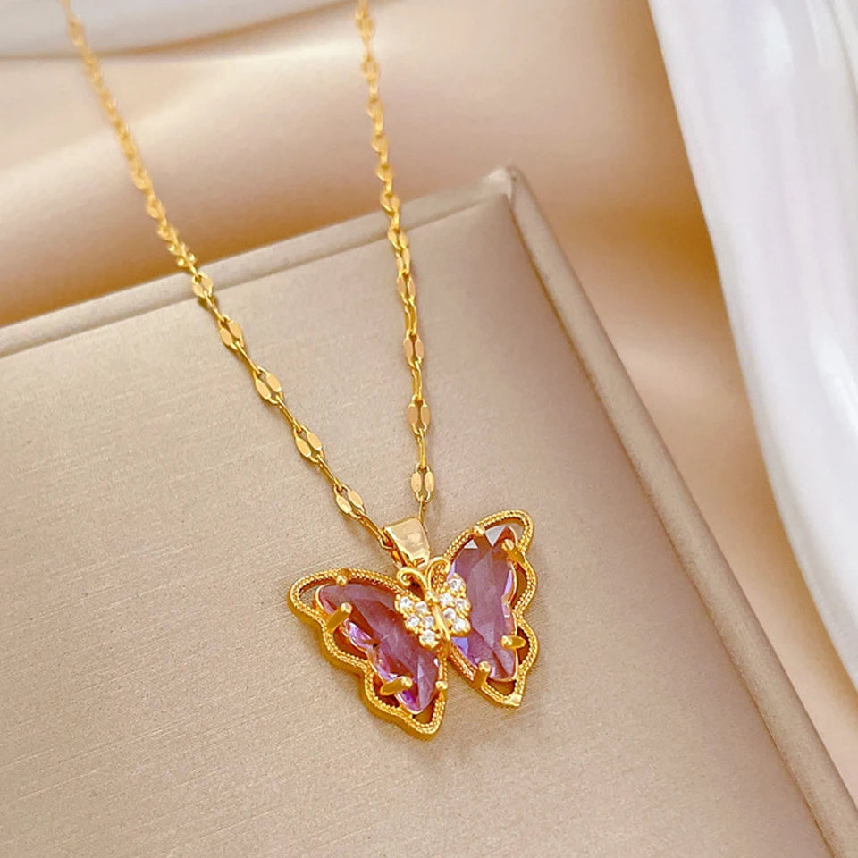DaniLuxe “Infinite Heart” Zircon Circle Pendant